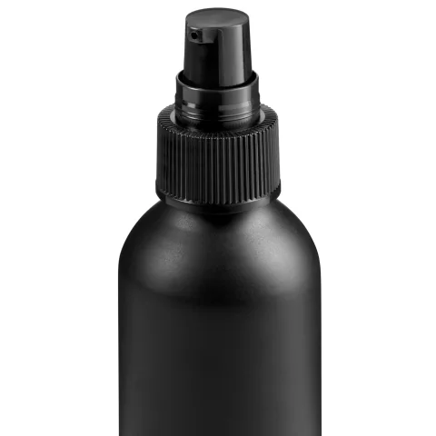 500ml Black Aluminium Bottle – Screw Cap or Pump Top | Premium Refillable Bottle for Horse-Care Liquids & Grooming Products