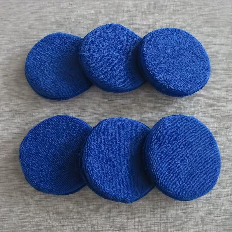 12.5 cm Blue Applicator Sponge – Premium Soft Sponge for Leather Balm, Saddle Care & Grooming